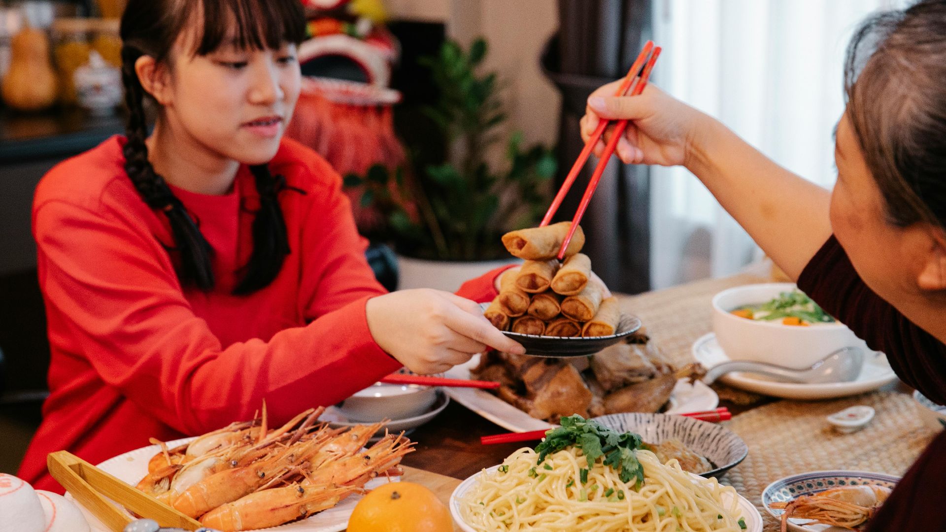 food served during chinese new year